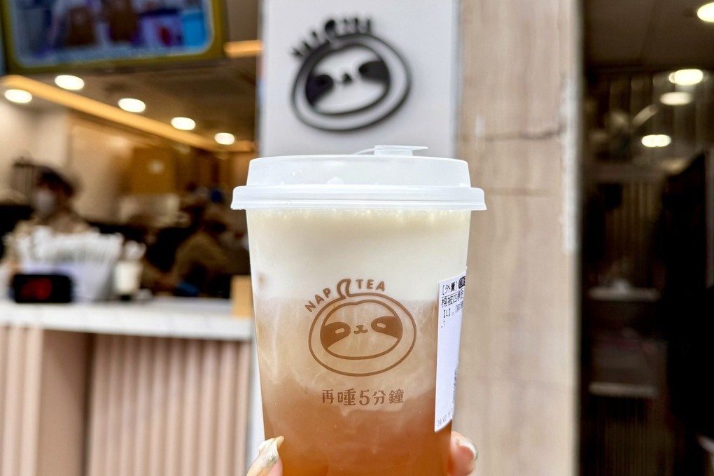 Taiwanese brand Nap Tea in Hong Kong. Photo: Handout