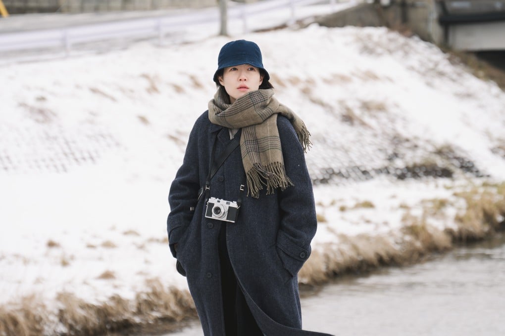 Shim Eun-kyung in a still from Two Seasons, Two Strangers (category I; Japanese, Korean), directed by Sho Miyake. Yuumi Kawai co-stars.