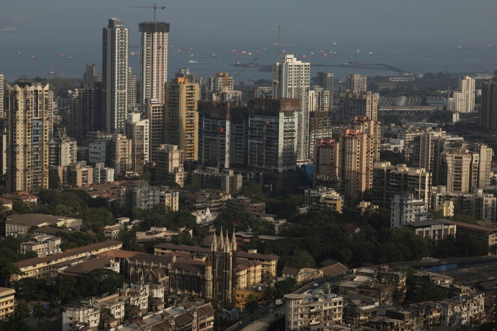 Buildings are seen under construction in Mumbai, India, on May 5. Photo: Reuters