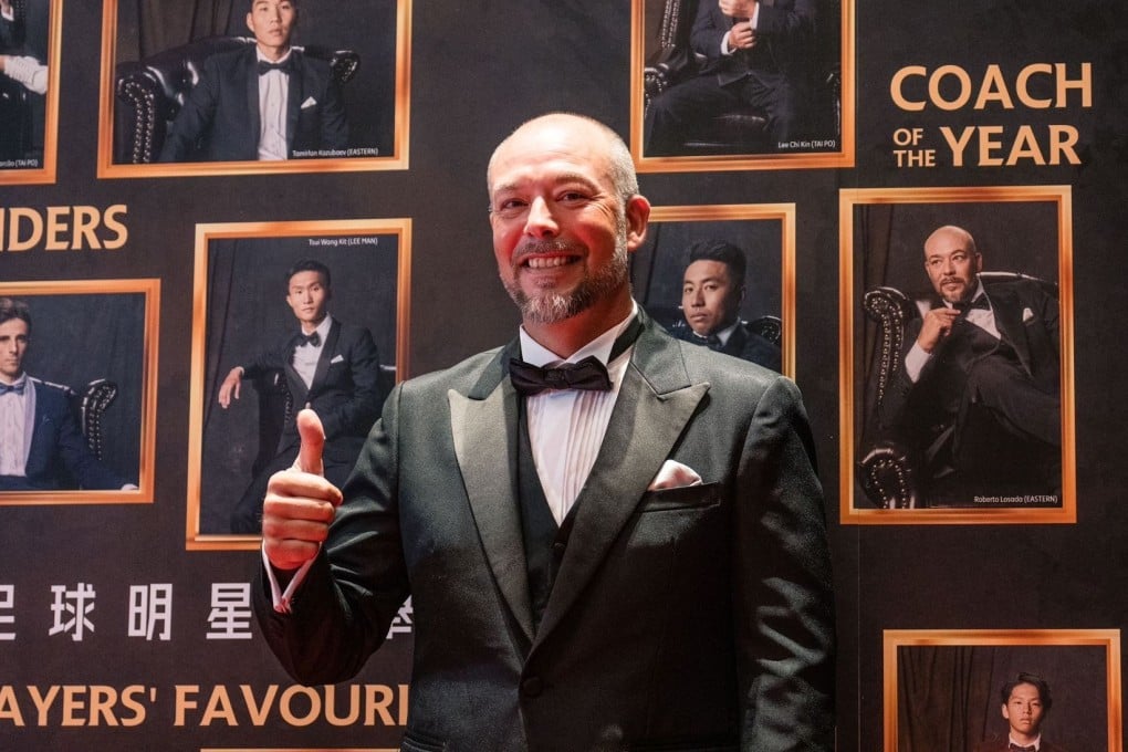 Roberto Losada has been named coach of the year for the past three seasons. Photo: HKFA