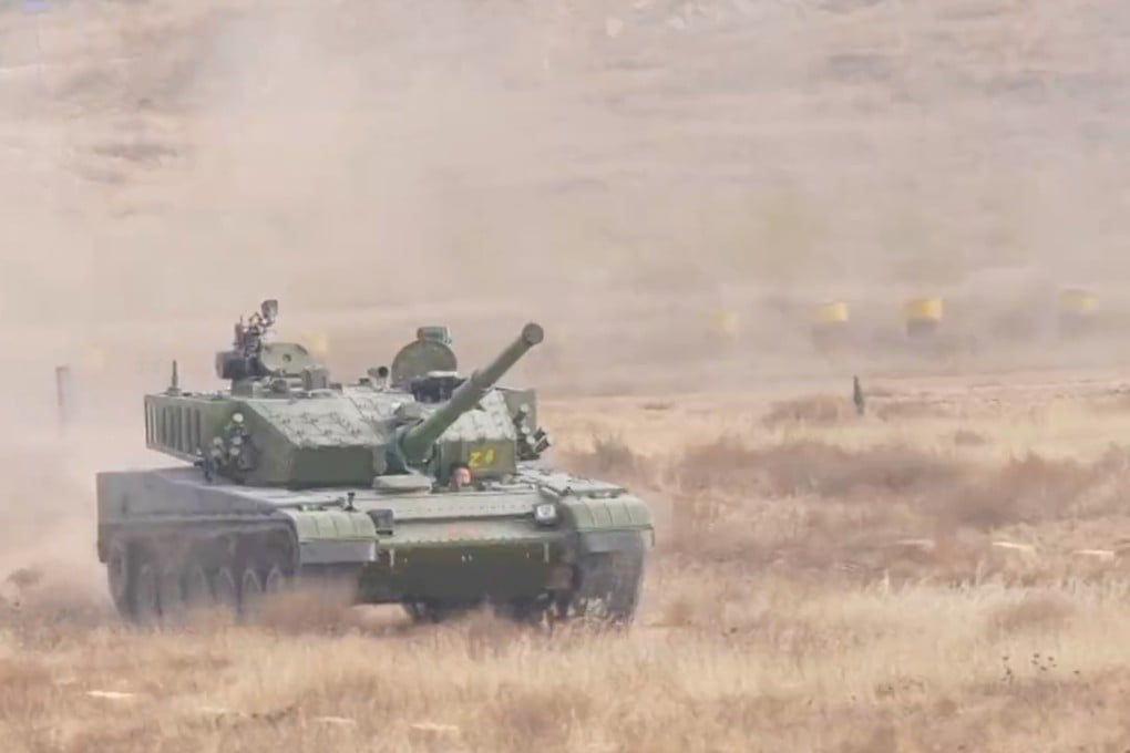 The Type 99B main battle tank has been designed for improved performance at high altitudes, according to state television. Photo: CCTV