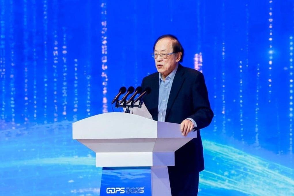 Andrew Yao speaks at the Global Developer Pioneers Summit in Shanghai. Photo: Handout