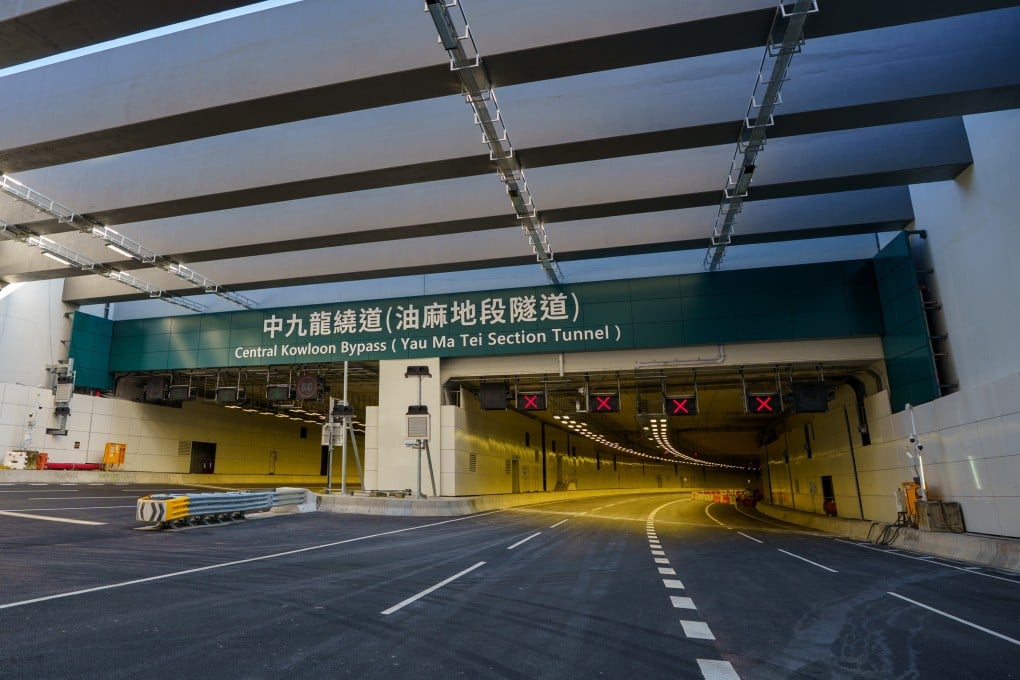 Project members are conducting final tests for the Yau Ma Tei section of the Central Kowloon Bypass. Photo: Handout