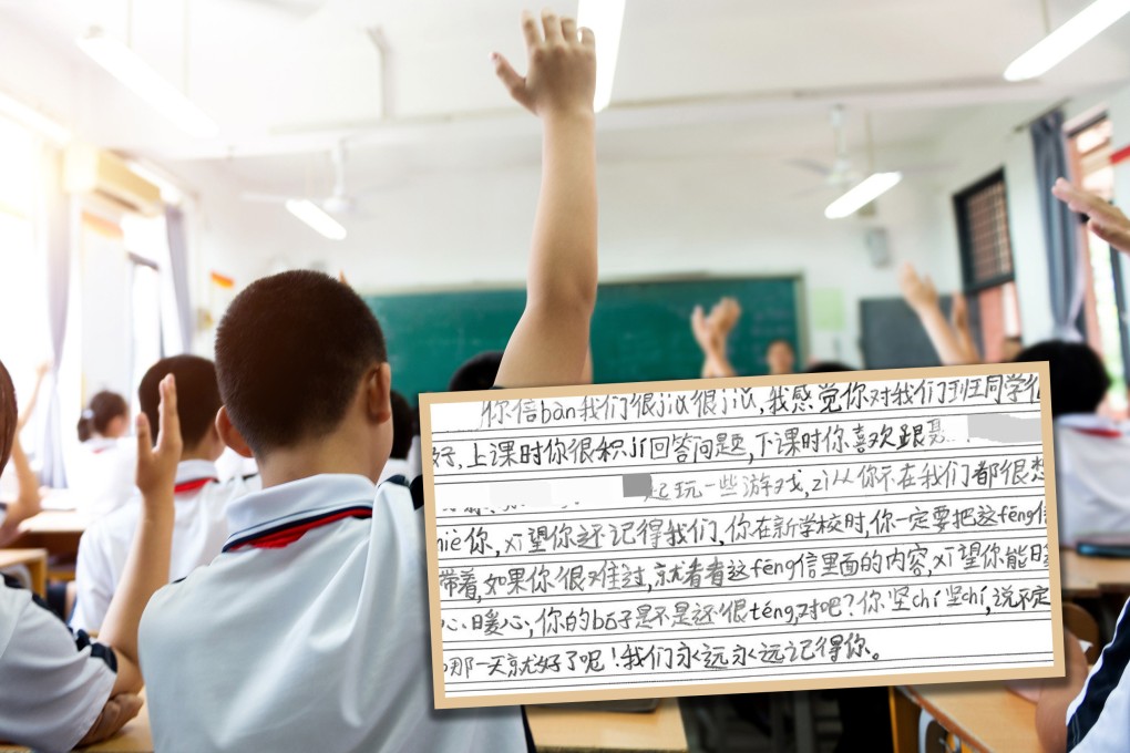 After illness claimed the life of one of her pupils, a teacher in China chose to shield his classmates from the news by telling them the boy had transferred to another school. Photo: SCMP composite/Shutterstock/QQ.com