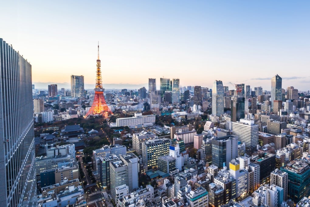 A view of the skyline of Tokyo, Japan. Many foreign buyers purchased Tokyo-area condos and flats for investment. Photo: Shutterstock