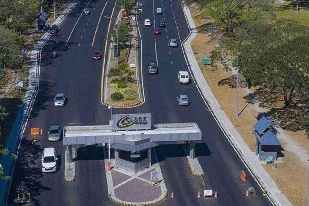 A toll booth at the Clark Freeport Zone in the Philippines, a sprawling managed economic zone that has received significant US backing through development initiatives. Photo: Handout