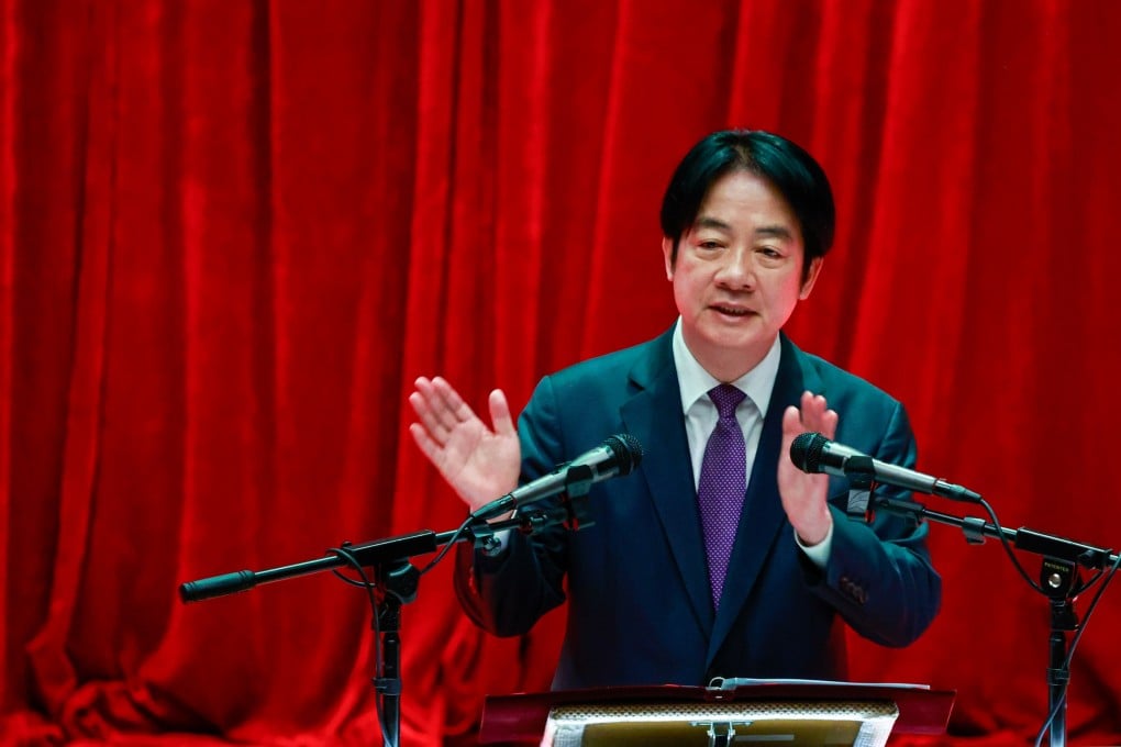 Taiwanese leader William Lai has been accused by the opposition of “misusing” the constitution. Photo: EPA