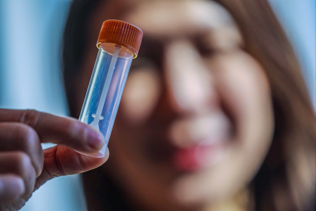The pilot project allows for samples to be collected at home before being sent to a laboratory, with results ready in seven to 10 days. Photo: Edmond So