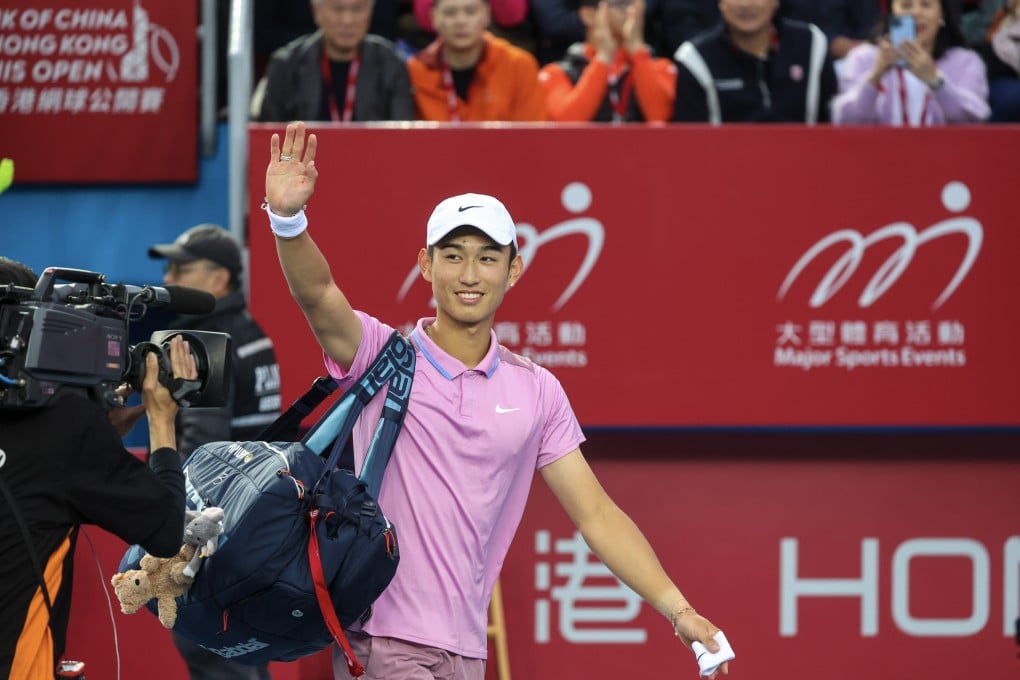 Jerry Shang will be back in the city next month for the Hong Kong Tennis Open. Photo: Dickson Lee
