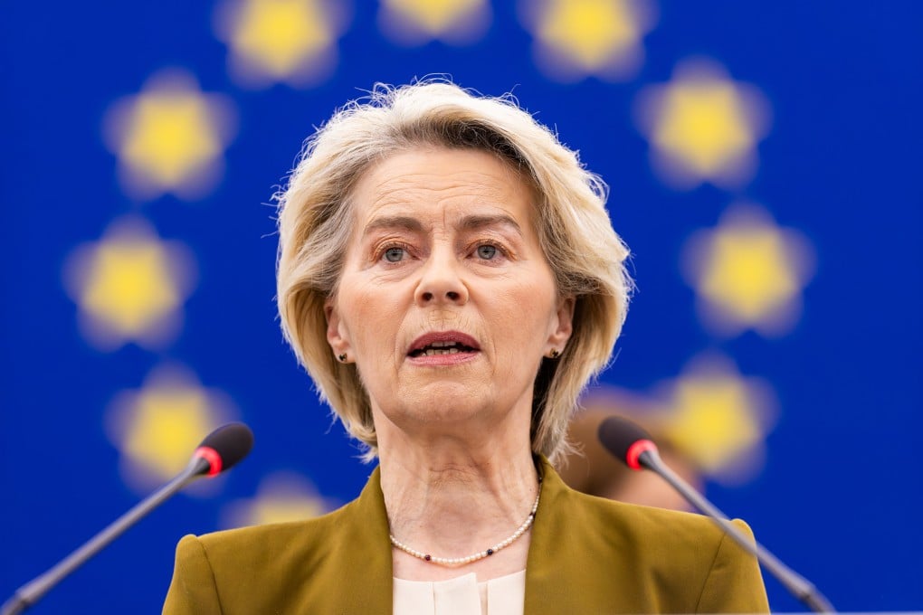 EU Commission President Ursula von der Leyen said the bloc had to decide what option it wanted to take to ensure Ukraine received funding. Photo: dpa