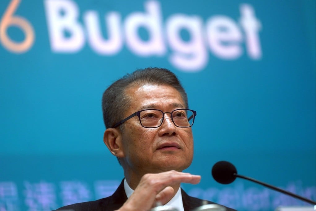 Financial Secretary Paul Chan has said the next budget will focus on boosting Hong Kong’s economy in accordance with the country’s latest five-year plan. Photo: Elson Li