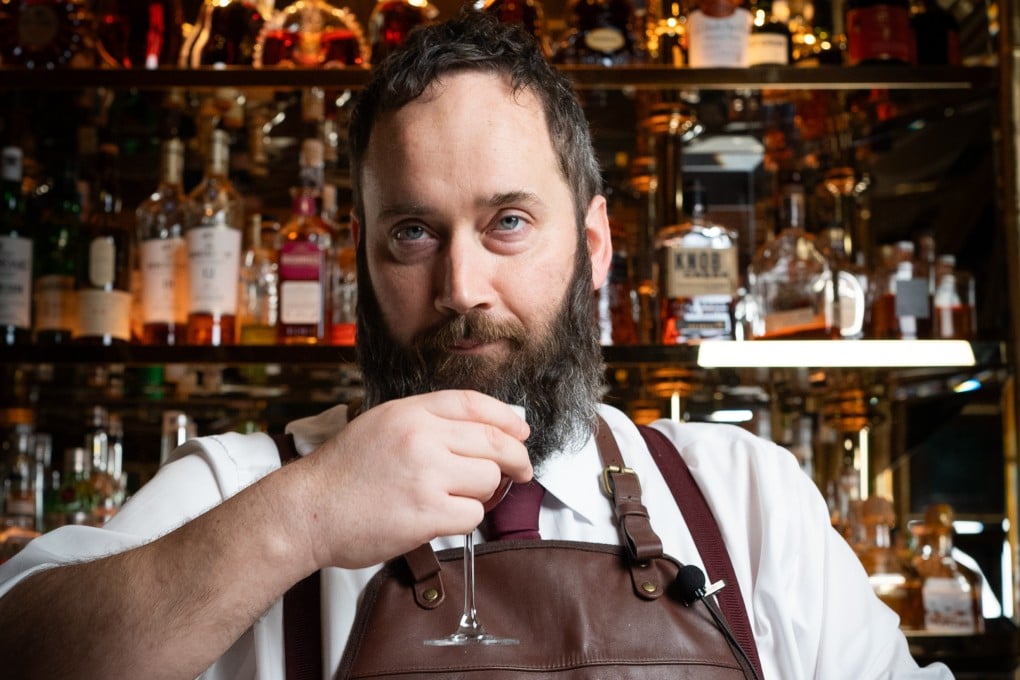 Scotland-born Mark Lloyd is the head mixologist at Wing Lei Bar in Wynn Palace, in Cotai, Macau. His new menu features twists on classic cocktails inspired by his trips to places from Singapore to Seoul. Photo: Wing Lei Bar
