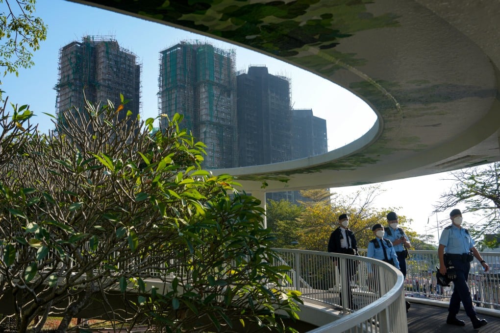 The buildings of Wang Fuk Court in Tai Po. Last month’s catastrophic fire at the housing estate killed at least 160 people and displaced nearly 5,000. Photo: Sam Tsang