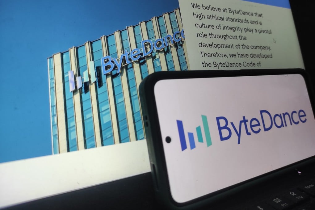 CILACAP, INDONESIA - MARCH 29, 2025: ByteDance is a Chinese technology company, best known for creating the popular social media platform TikTok.