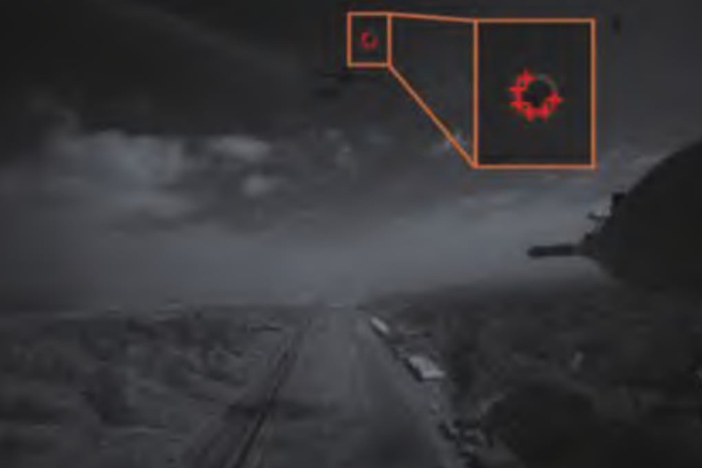 This image shows a drone-to-drone refuel test flight with two signalling bulbs being blocked. Photo: NPU