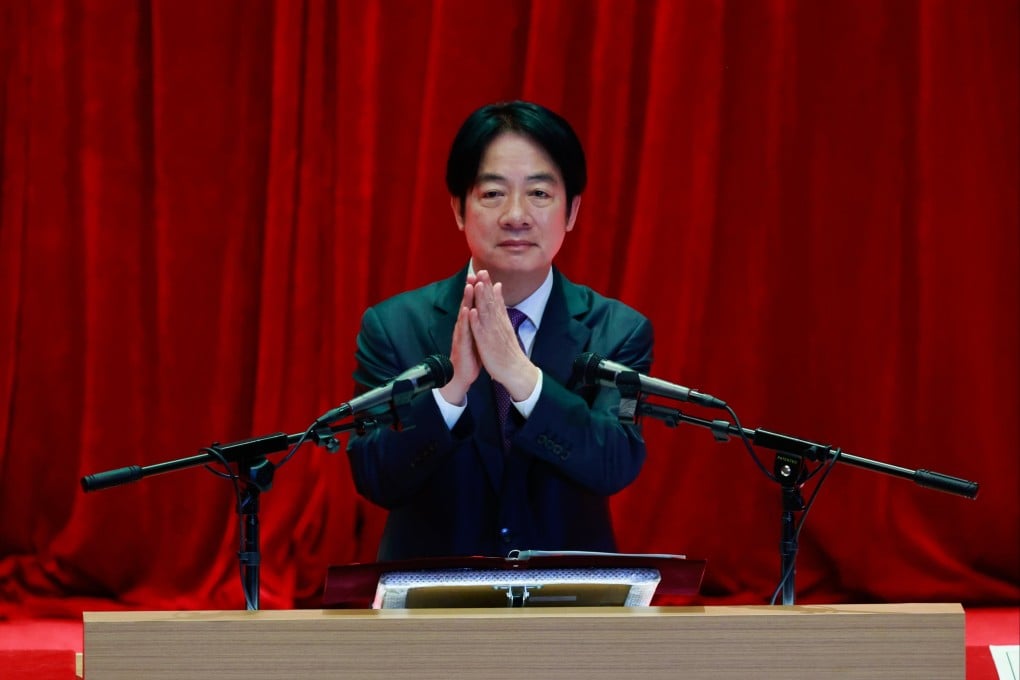 Tensions between Taiwan’s legislature and the Democratic Progressive Party-led government have been high since William Lai Ching-te took office as the island’s leader in May last year. Photo: EPA