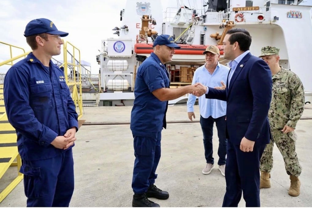 US Ambassador Kevin Cabrera visited the US Coast Guard cutter Alert during its port call in Panama City, highlighting the enduring maritime partnership between the United States and Panama. Photo: Handout