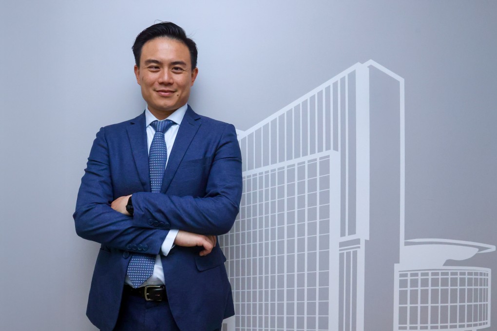 Lawmaker-elect Mark Chong of the Roundtable party says he believes his win will inspire more outspoken candidates to step forward in the future. Photo: Jonathan Wong