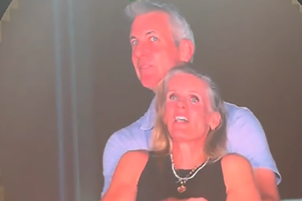 Kristin Cabot says she was doxxed and threatened after the video of her, and her former CEO hugging on a video screen went viral. Photo: Handout