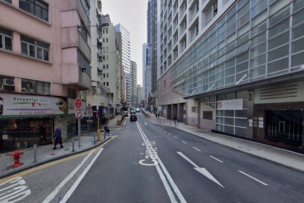 The taxi driver allegedly crashed into the 68-year-old woman near the intersection of Caine Road and Elgin Street. Photo: Google Maps