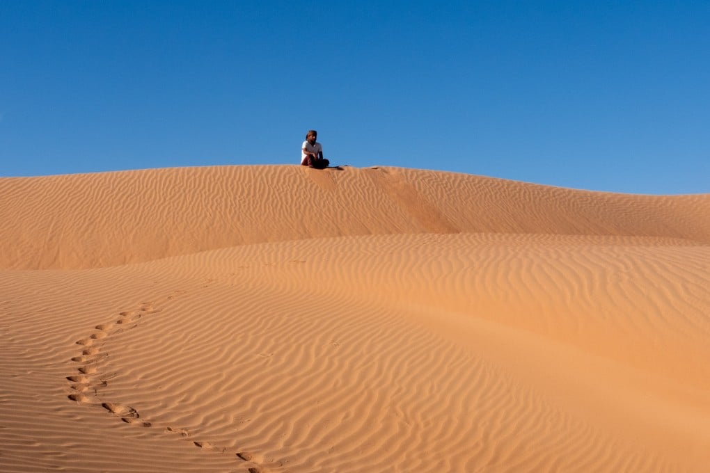 Dunes can rise up to 300 metres high in the Omani part of Rub’ al Khali, the world’s largest expanse of sand. Photo: Andreas Drouve/dpa-tmn