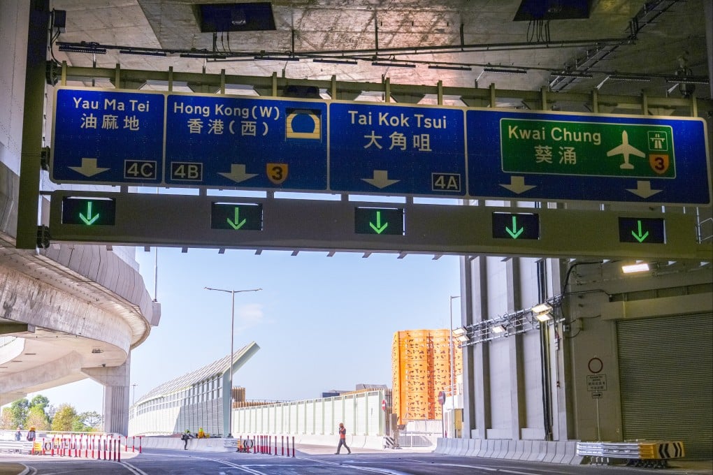 The Yau Ma Tei section of the Central Kowloon Bypass will allow drivers and commuters to significantly cut travel times. Photo: Eugene Lee