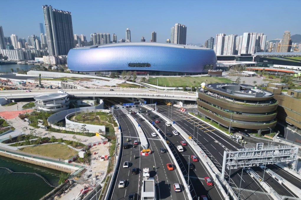 The new 4.7km transport corridor includes a 3.9km, three-lane two-way tunnel linking the Kai Tak Development Area and Kowloon Bay with Yau Ma Tei. Photo: Eugene Lee