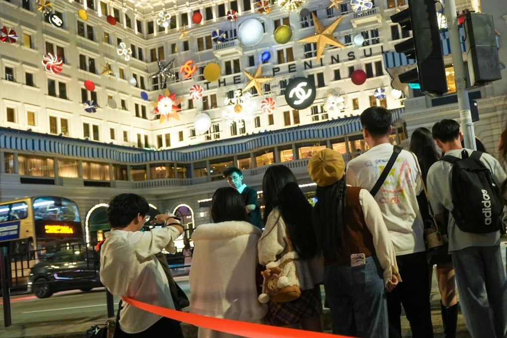 The Peninsula hotel is a magnet for tourists. Photo: Sun Yeung