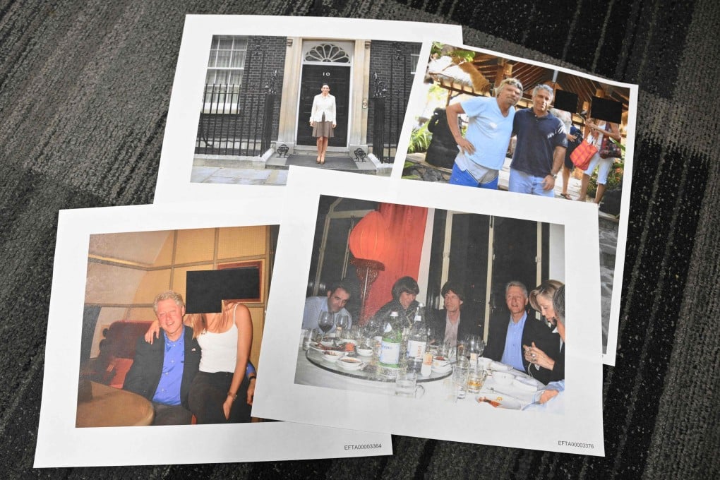 The releases so far have been heavy on images of Jeffrey Epstein’s homes in New York and the US Virgin Islands, with some photos of celebrities and politicians. Photo: AFP