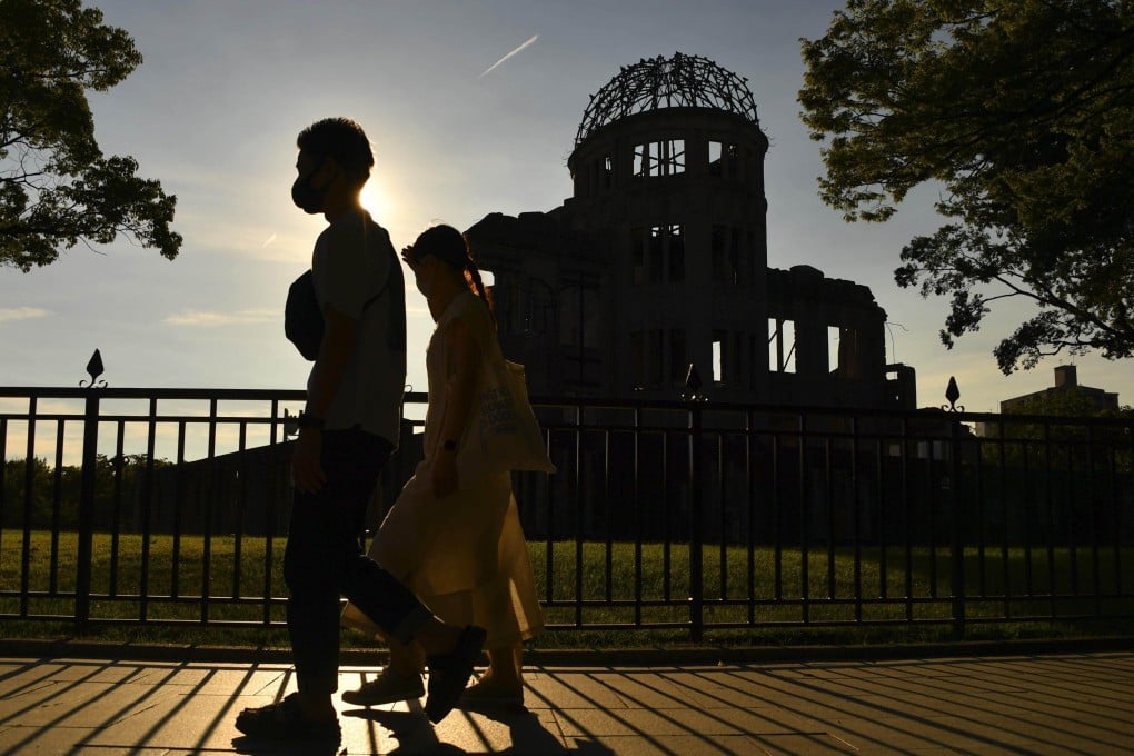 The Atomic Bomb Dome at the Hiroshima Peace Memorial Park, Japan. Photo: Kyodo