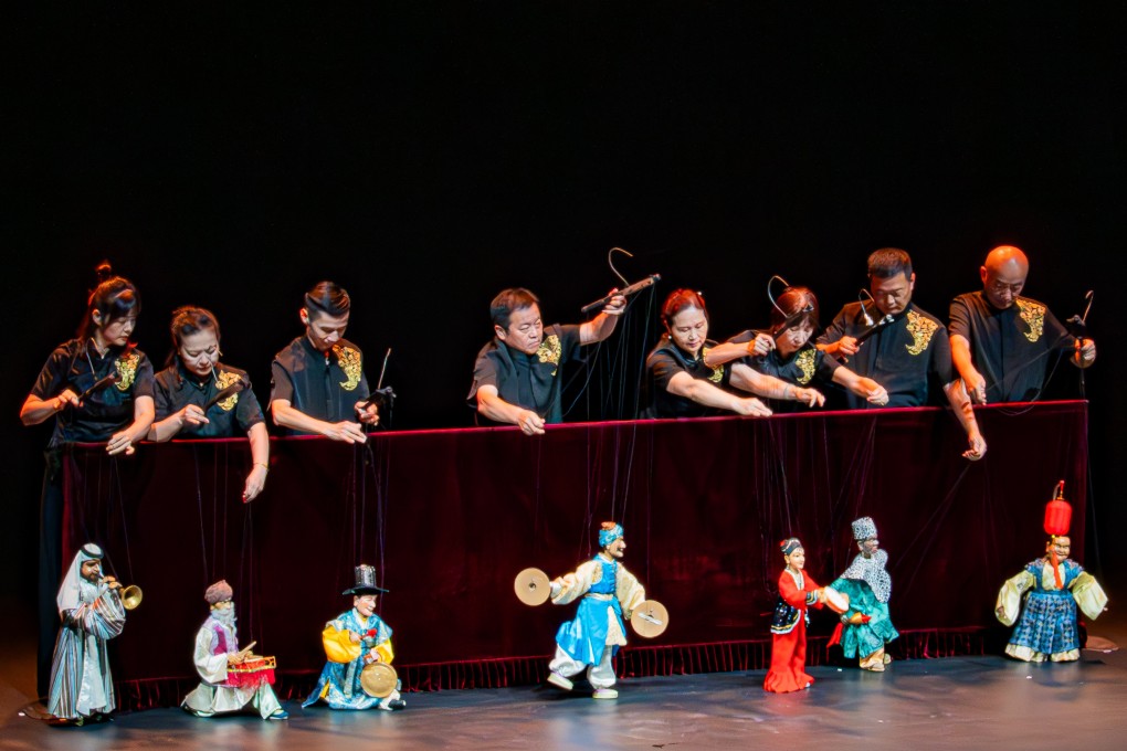 Puppeteers perform the show Ancient Chinese Puppetry with Timeless Charm during this year’s Chinese Culture Festival held in Hong Kong.