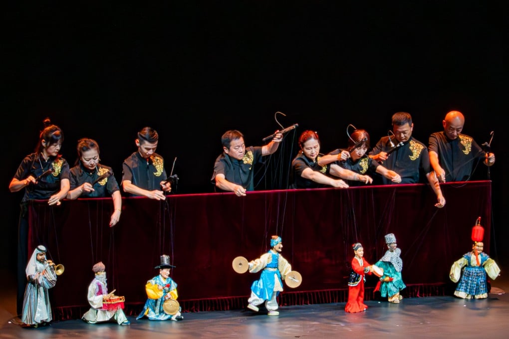 Puppeteers perform the show Ancient Chinese Puppetry with Timeless Charm during this year’s Chinese Culture Festival held in Hong Kong.