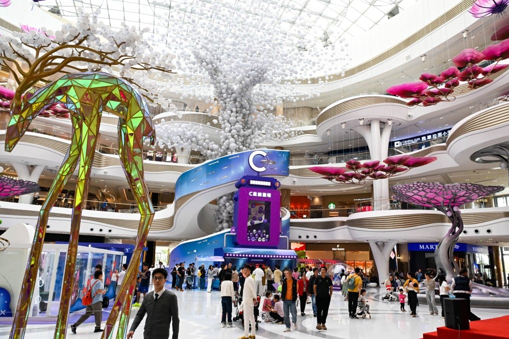 A view of Haikou International Duty Free Shopping Complex in Hainan province on December 18. Photo: Xinhua