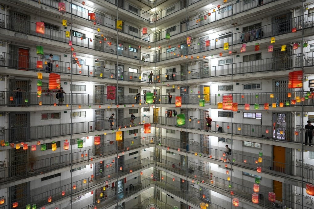 A view of Cheung Shan Estate in Tsuen Wan during the Mid-Autumn Festival on October 6. Photo: Sam Tsang