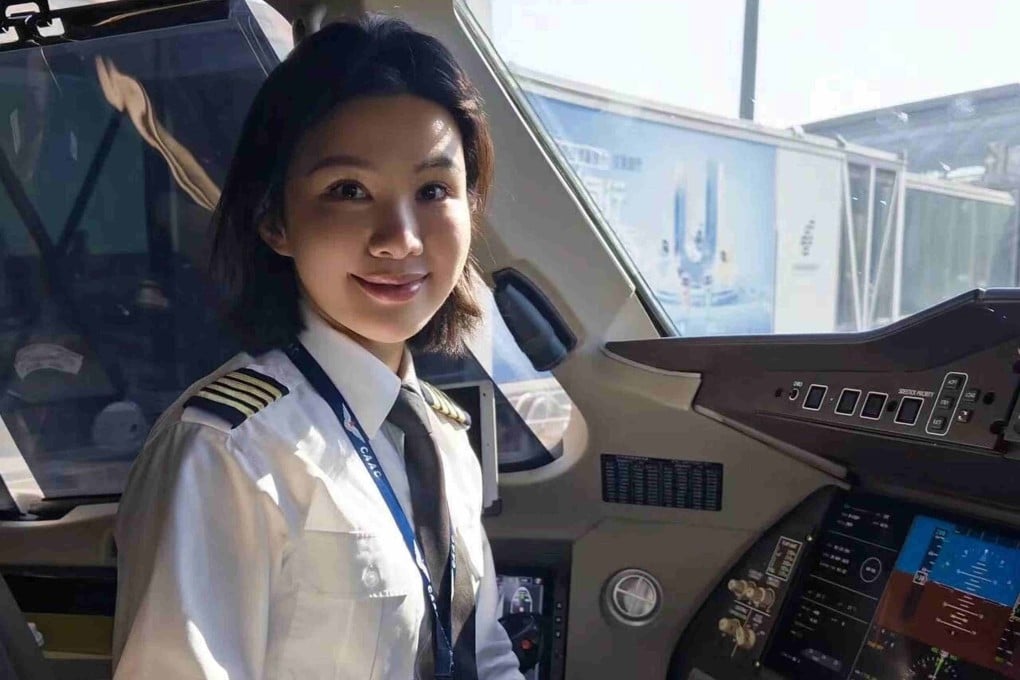 Yu Yue has been appointed as the first female captain pilot of the C919. Photo: China Southern Airlines