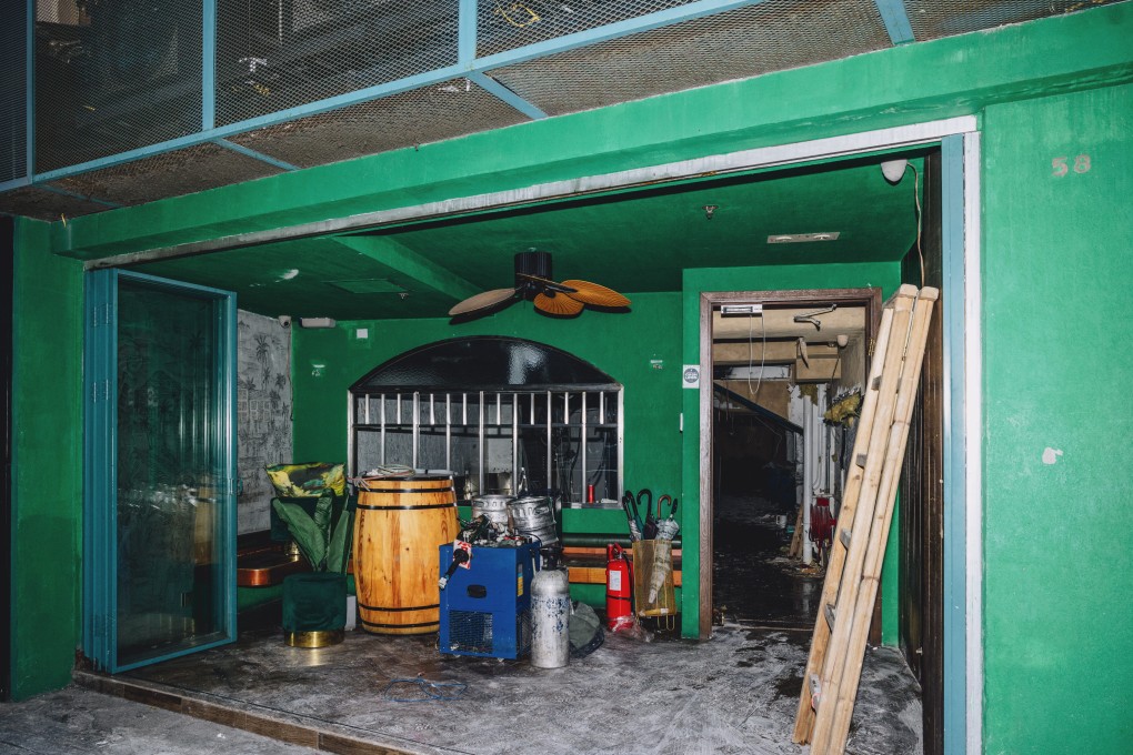 Beloved Hong Kong bar The Daily Tot, one day after its closure this month. Photo: Jocelyn Tam