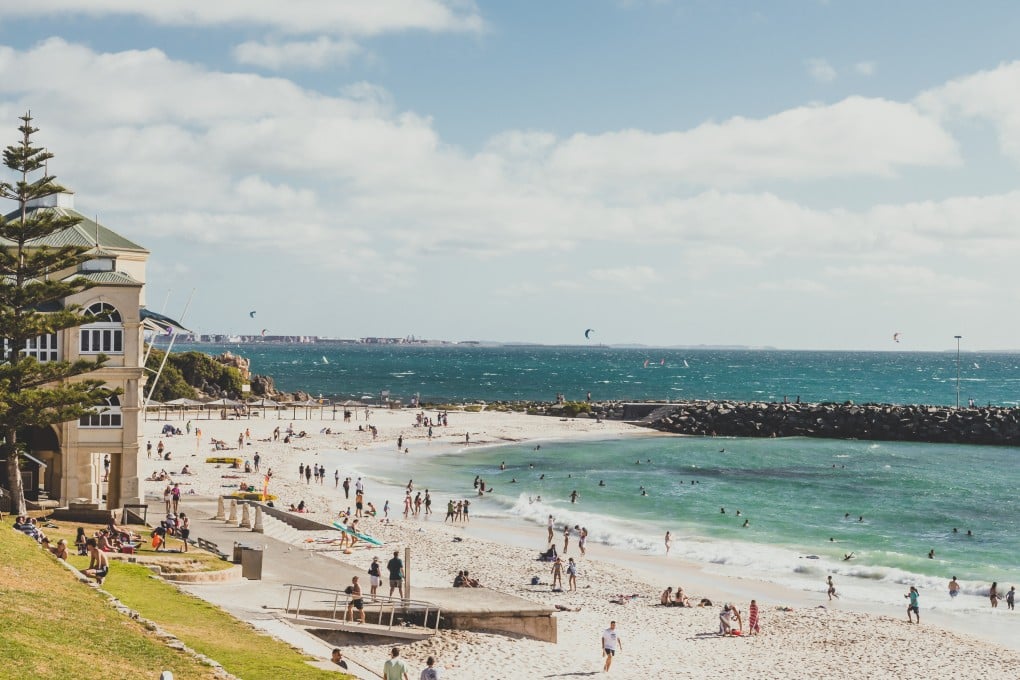 Cottesloe Beach, one of the most popular beaches near Perth, the capital city of Western Australia. Photo: Shutterstock