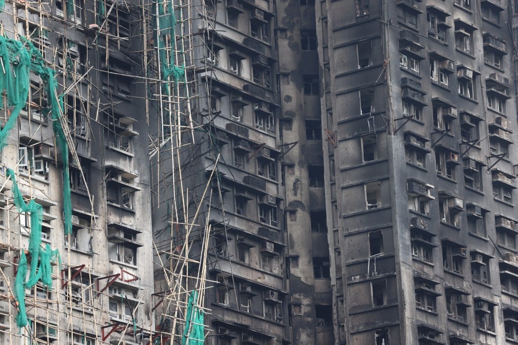 Wang Fuk Court in Tai Po was being renovated when the deadly blaze broke out last month. Photo: Jelly Tse