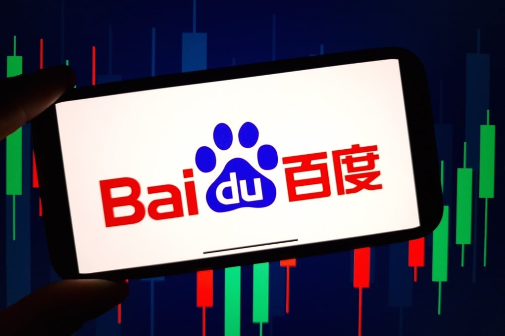 Baidu leads the gainers in early Wednesday trading. Photo: Shutterstock