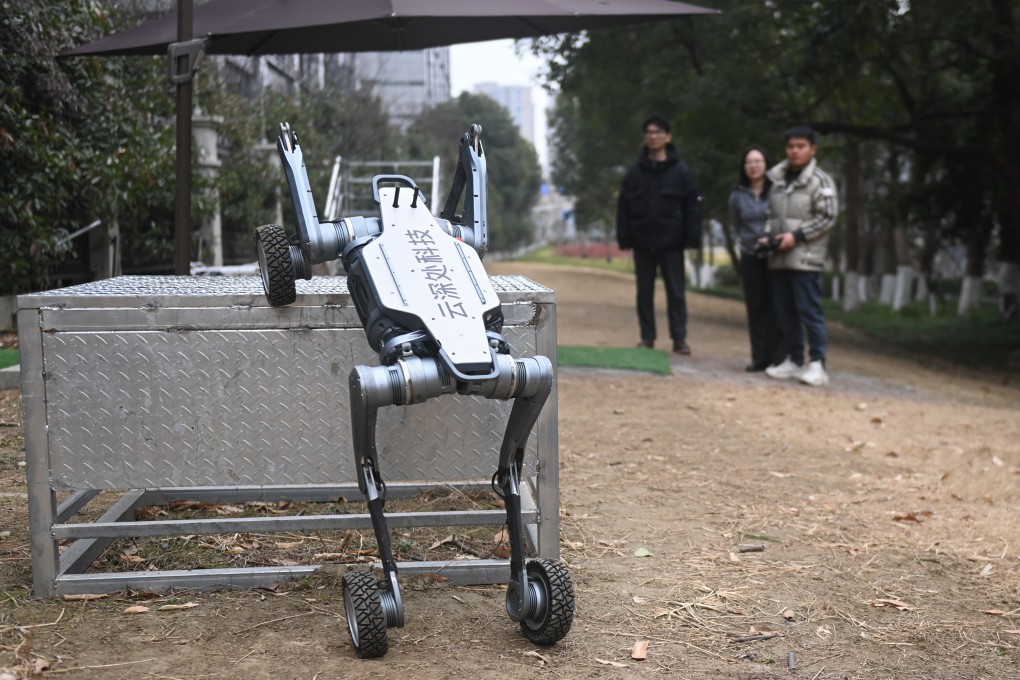 In dogged pursuit: Deep Robotics is the second embodied intelligence company after Unitree to begin A-share IPO guidance, as Chinese tech firms accelerate fundraising plans onshore and in Hong Kong. Photo: Xinhua