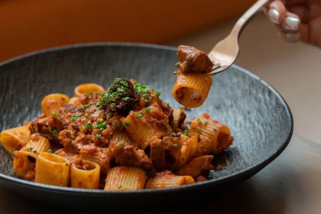 Kowloon Bay trattoria Mi Manchi’s octopus rigatoni with XO sauce. Photo: courtesy Mi Manchi