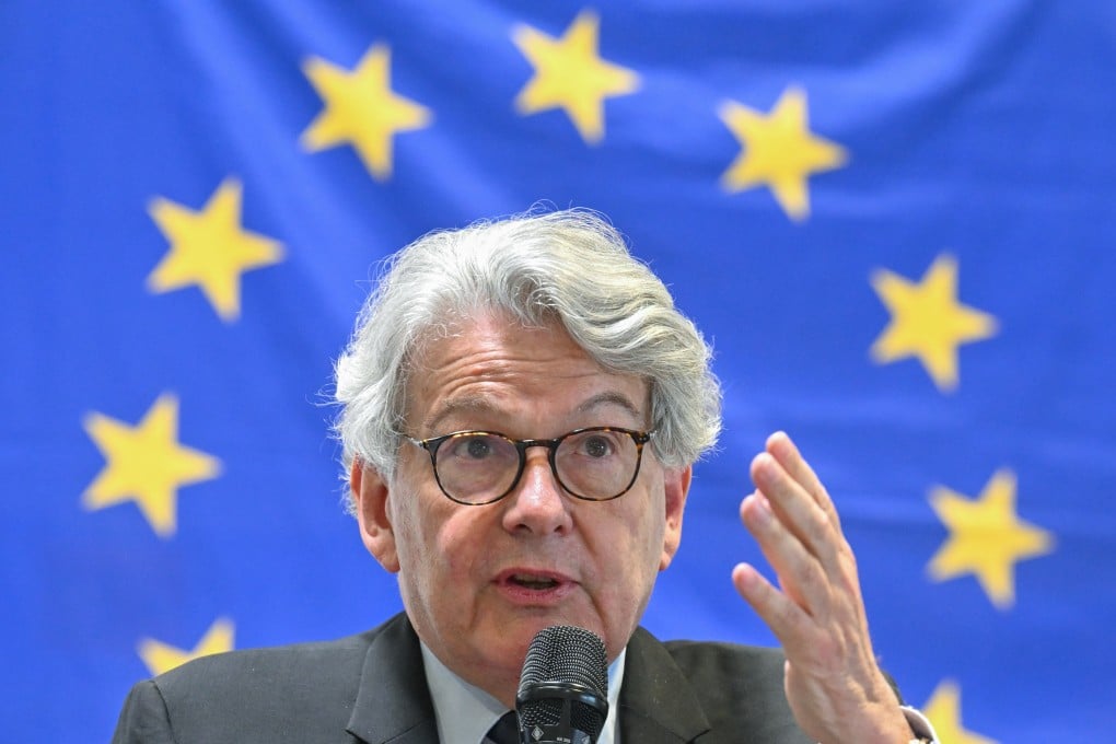 The most high-profile target was French ‌former business executive Thierry Breton, who served as the European commissioner. Photo: dpa