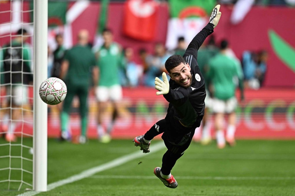 Luca Zidane had a comfortable time in goal as Algeria beat Sudan 3-0 in an Africa Cup of Nations match in Rabat, Morocco, on Wednesday. Photo: AFP