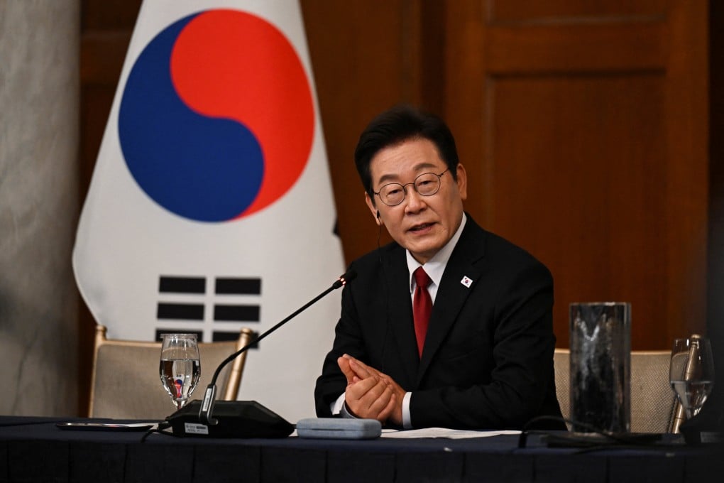 South Korean President Lee Jae-myung is expected to engage Beijing on security issues, including North Korea’s nuclear ambitions. Photo: Reuters