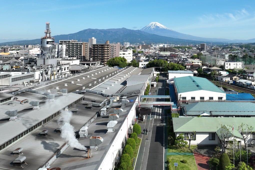 General view of the Yokohama Rubber factory in Mishima, Japan. Photo: Yokohama Rubber factory