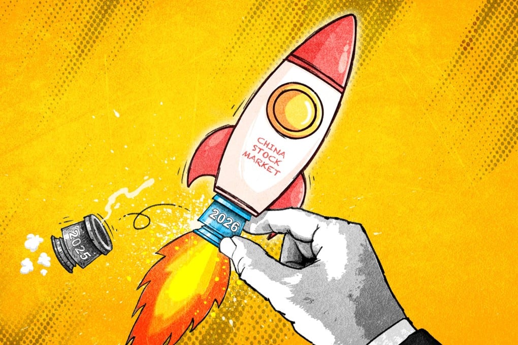 Earnings, and not valuations, will be the main booster for China’s equities in the year ahead. Illustration: Henry Wong