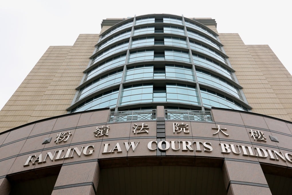 The two defendants appeared at Fanling Court on Friday. Photo: Winson Wong