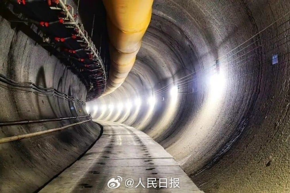 Pembangunan Ramp Spiral Curam Untuk Penyimpanan Limbah Nuklir Aman di Tiongkok