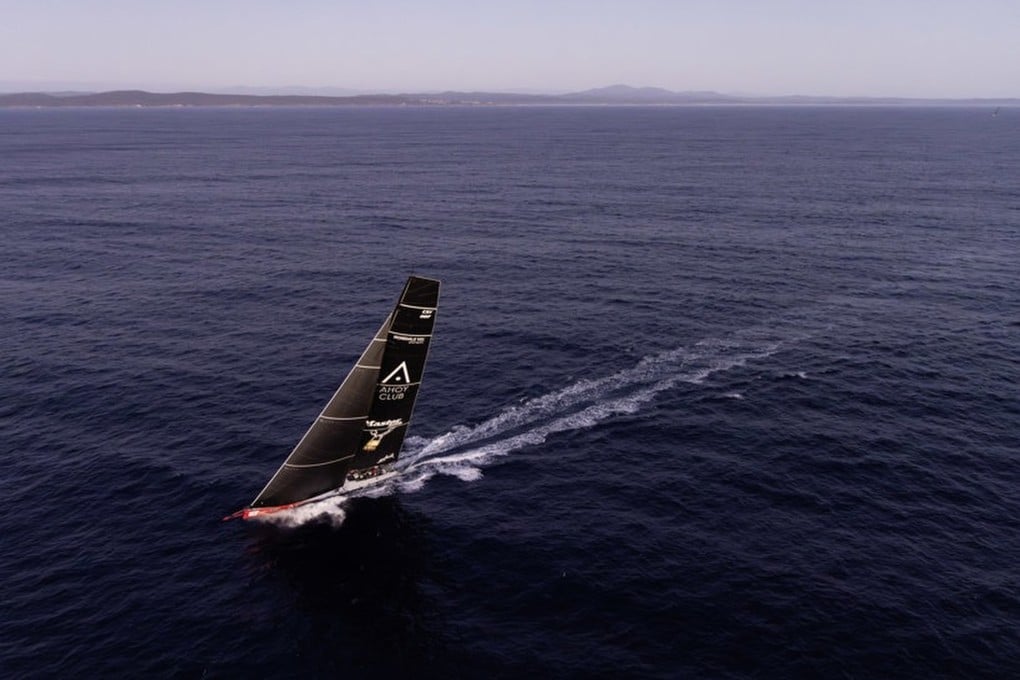 Master Lock Comanche was four nautical miles ahead of LawConnect on Saturday morning, the second day of the race. Photo: Rolex/Andrea Francolini