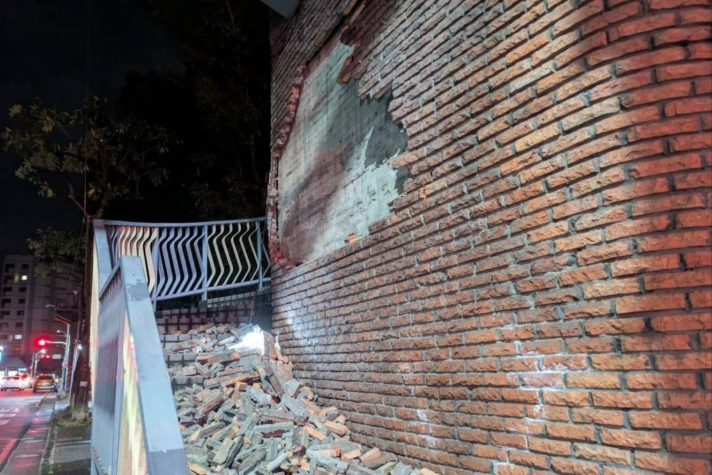 The earthquake occurred at 11.05pm in Taiwan. Photo: Handout